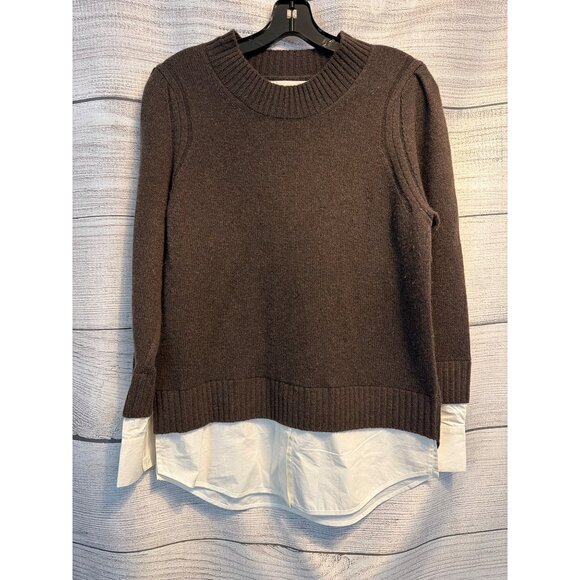 Brochu Walker The Parson Crew Looker Cashmere Size M - Picture 1 of 4